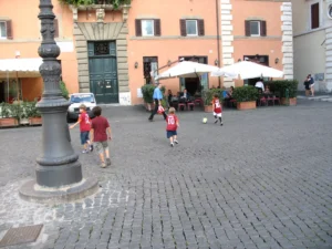 Piazza Farnese – prinčevi Rima