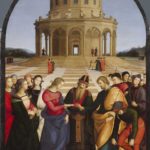 Rafaelo Santi-Venčanje device Marije