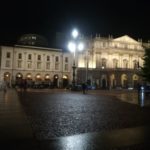 Milanska Skala noću