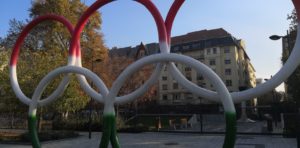 Olimpiski krugovi u Budimpešti