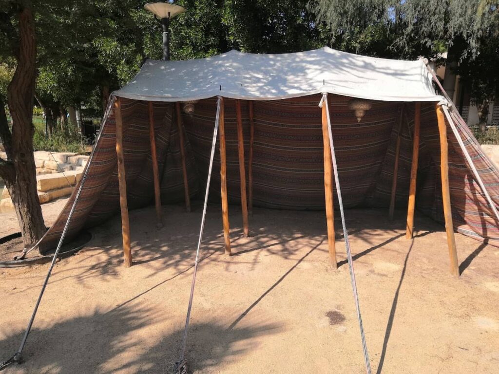 Replika beduinskog šatora u Umm Al Emarat Parku