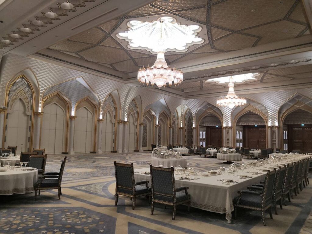 Soba za ručavanje u Qasr Al Watan Palati