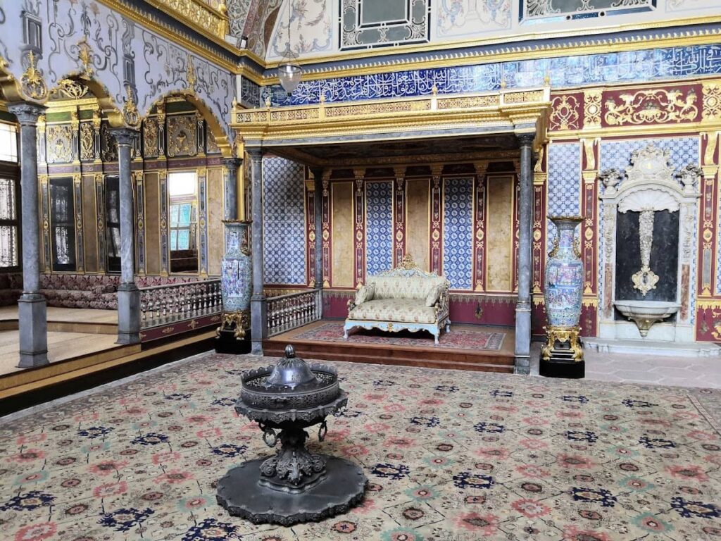 Sultanova prijemna soba u haremu Topkapi palate 3