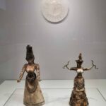 Zmijske boginje iz Knososa muzej Heraklion