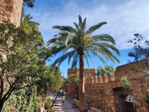 Unutrašnjost Alcazabe u Malagi