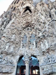 Sagrada Familia fasada rođenja