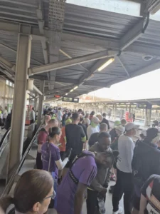 Gužva na stanici Sete Rios