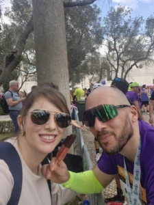 Uživanje posle trke u Lisabonu